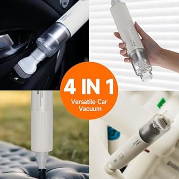 ✨ BASA Handheld Car Vacuum Cleaner – 12000Pa | 4-in-1 Cordless Vacuum & Air Dust - Picture 4 of 6